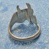 Sterling Cow Ring - Size 8 - Image 4