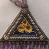 7 Strand Amethyst and Sterling Necklace - Image 3