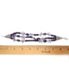 3 Strand Light & Dark Amethyst Bracelet - Image 3