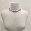 Sterling Butterfly & Garnet Necklace - Image 2