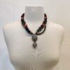 Black Onyx & Antique Sterling Necklace - Image 2