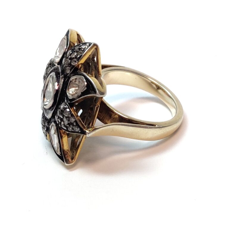 Diamond Star Ring (sz 7.5) - Image 2