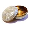 Mother of Pearl Brass Box