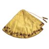 Gold Tissue Tree Skirt w/Bronze Beading - Image 2