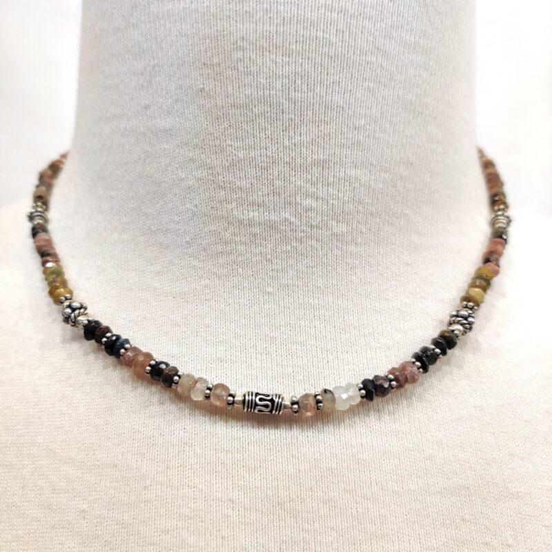 Sterling & Tourmaline Necklace