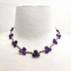 Briole Cut Amethyst & Sterling Necklace - Image 3