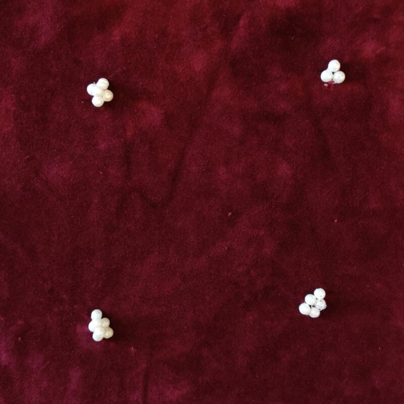 54" Cotton Velvet Tree Skirt - Image 2