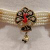 5 Strand Pearl & Meenakari Choker - Image 2