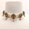 5 Strand Pearl & Meenakari Choker