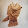 Nargund Beige/Light Copper Wool Shawl