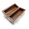 Recycled Bone Over Wood Pencil Box - Image 4