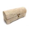 Recycled Bone Over Wood Pencil Box
