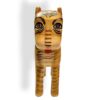 Wood Painted Tiger Statue - Image 2