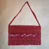Red & Pink Beaded & Sequined Bag - Image 3