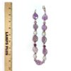 Sterling & Faceted Amethyst w/Crystal Necklace - Image 2