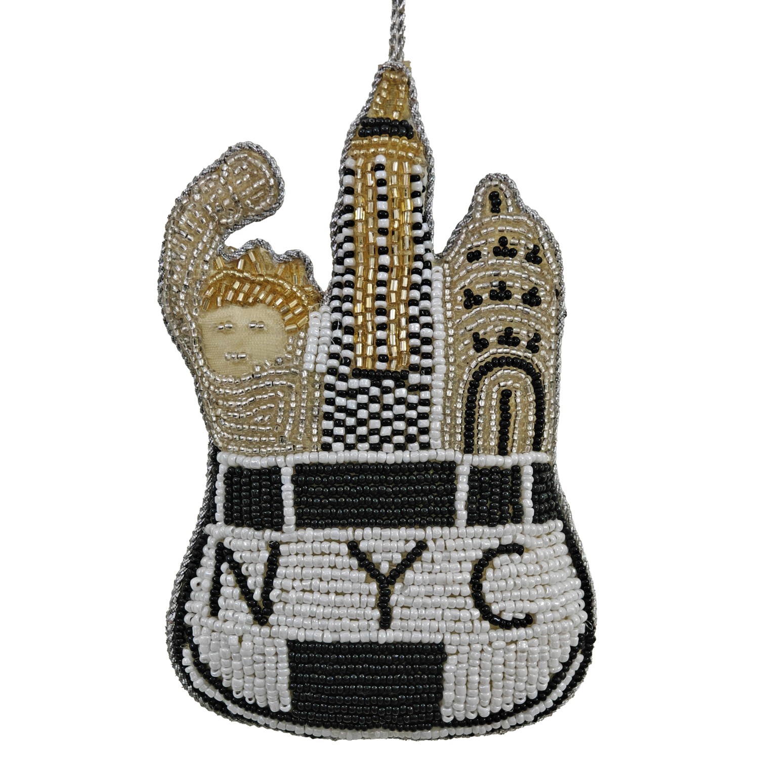 NYC Ornament (5.5") Statue of Liberty, Empire State Bldg, Chrysler Bldg