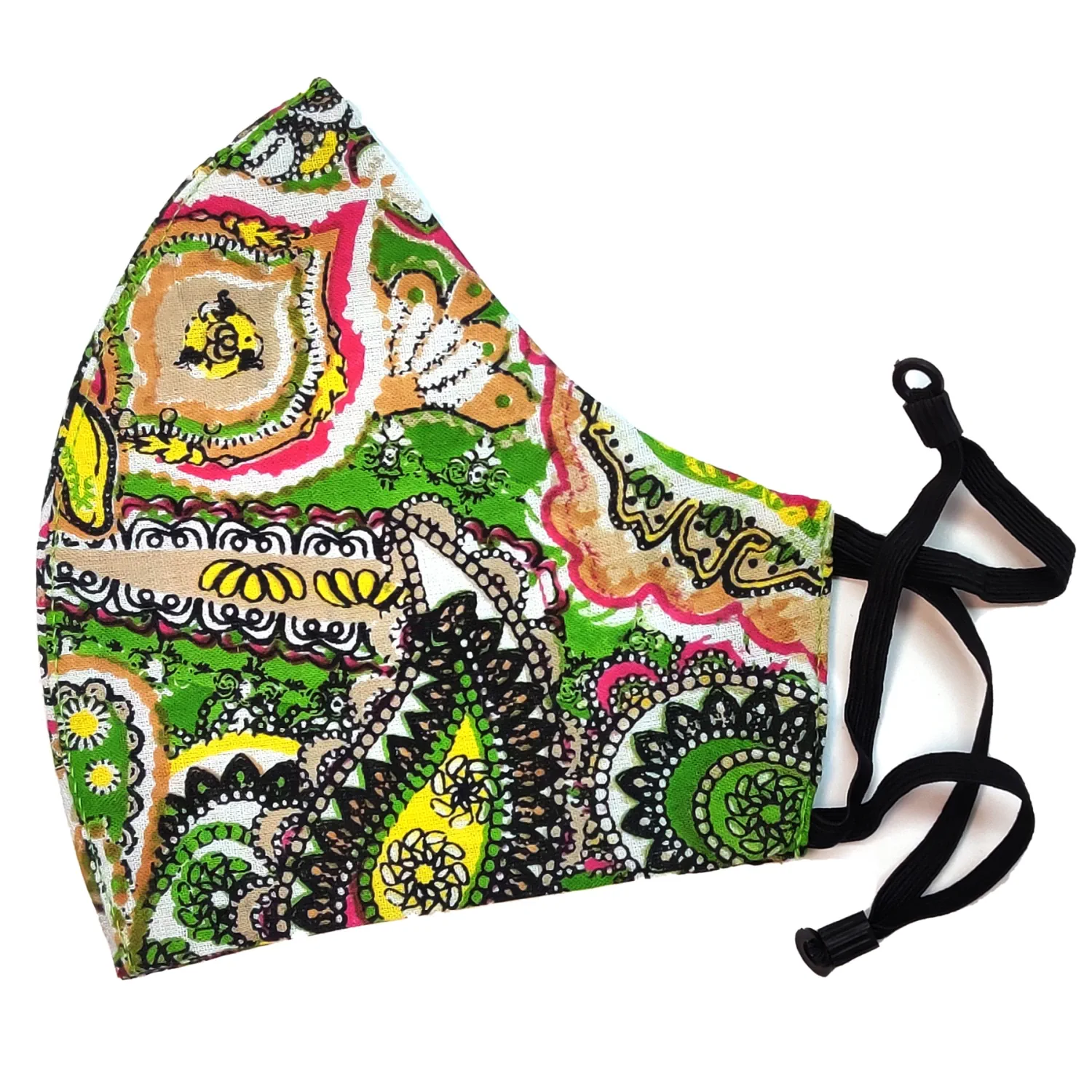 Cotton Face Mask Set of 2 - Gail (Adjustable)