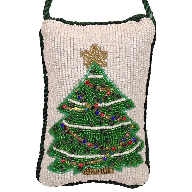 Beaded Doorknocker w/Christmas Tree