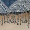 Blue & Gray Rayon Shawl - Image 3