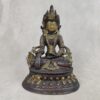 Manjushri Brass with Gold Tone Accents