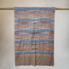 Hassan Beige & Multi Stripe Pashmina/Wool Shawl - Image 2