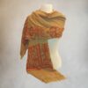 Punganur Pashmina Shawl w/Heavy Embroidery by Master Artisan