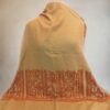 Punganur Pashmina Shawl w/Heavy Embroidery by Master Artisan - Image 2