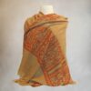 Punganur Pashmina Shawl w/Heavy Embroidery by Master Artisan - Image 3
