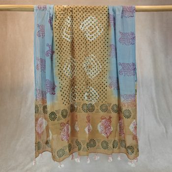 Devanti Large Cotton Shawl