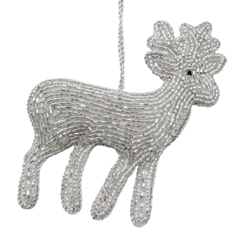 2.5" Reindeer Beaded Orn