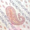 Cotton Hand Printed Paisley Scarf - Image 2