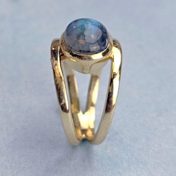 Labradorite Double Band Ring (7)