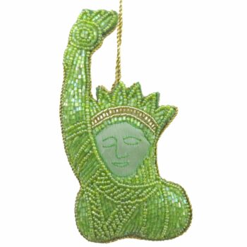 Statue Of Liberty Beaded Orn