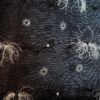 Black Sheer Scarf w/Embroidery - Image 2