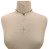 Sterling & Hematite Necklace w/Heart Pendant - Image 2