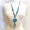 Semi Precious Necklace w/Pi Pendant