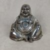Sitting Tibetan Budha - White Metal