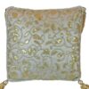 Silver Tissue Pillow w/Hand Beading - Image 2
