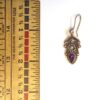 Antique Sterling & Amethyst Earrings - Image 2
