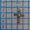 Sterling Cross w/Yin Yang Earrings - Image 2