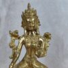 Golden Tara - Brass Goddess of Compassion - Image 2