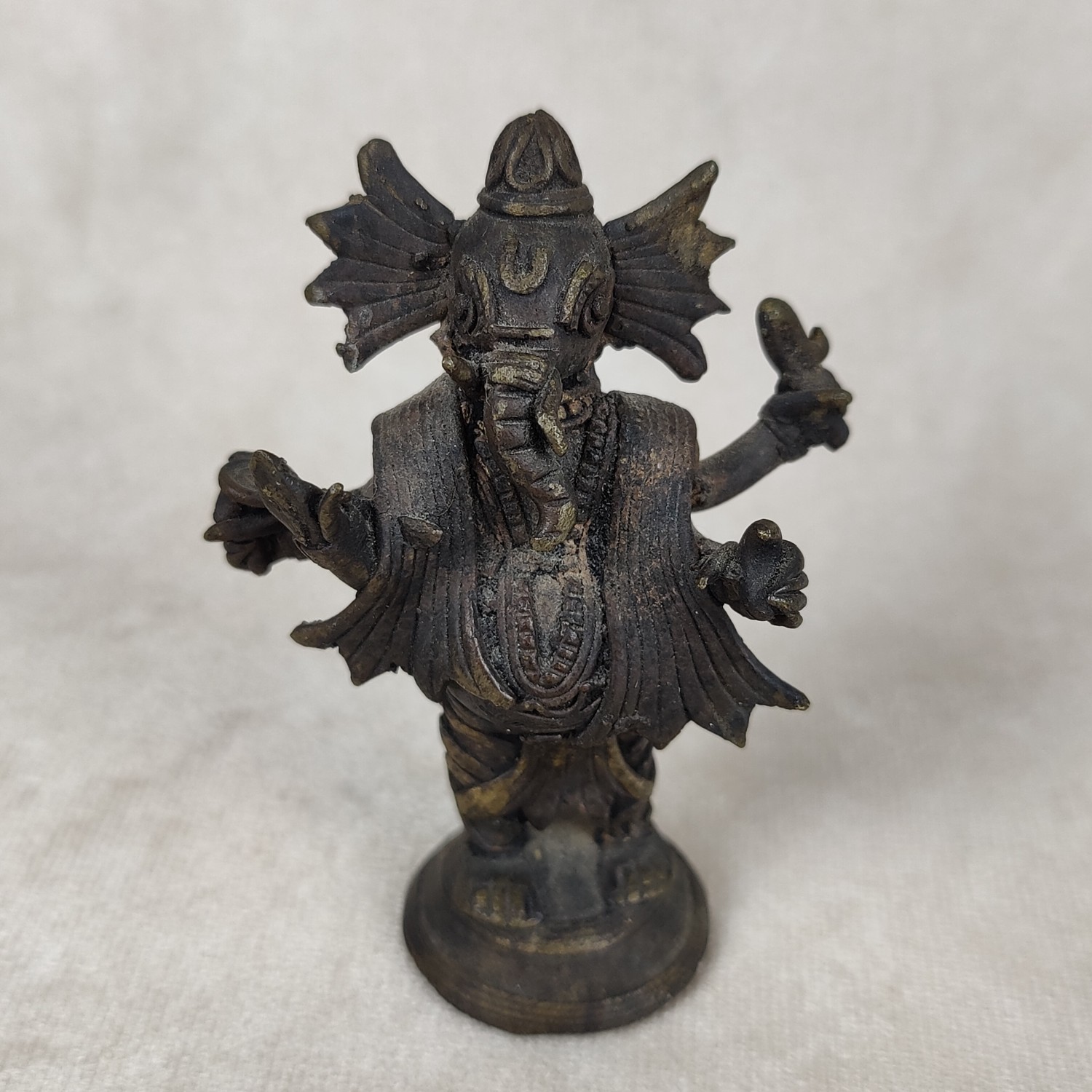 Miniature Dokra Standing Ganesh Lost Wax – Sudha Benefit Sale