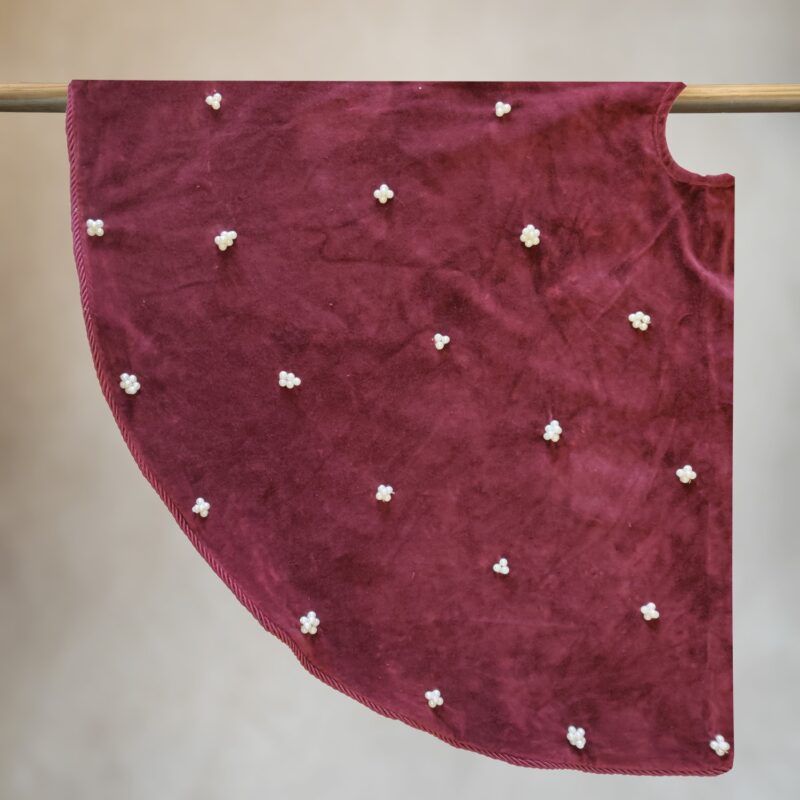 54" Cotton Velvet Tree Skirt