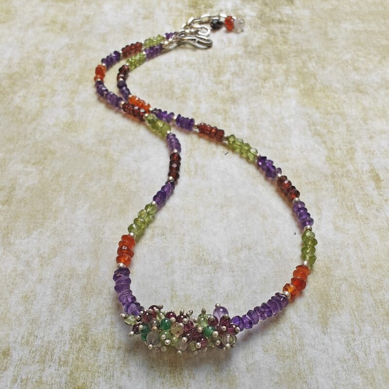 Multi Stone Necklace