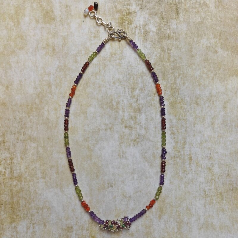 Multi Stone Necklace - Image 3