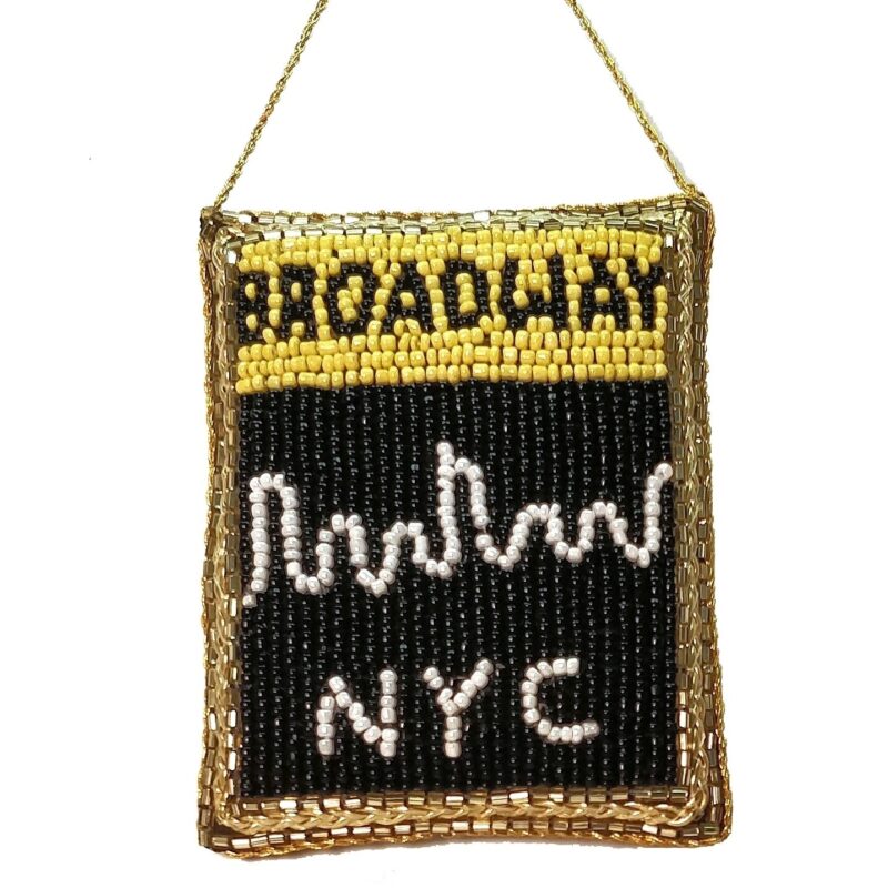 NYC Ornament Broadway Playbill