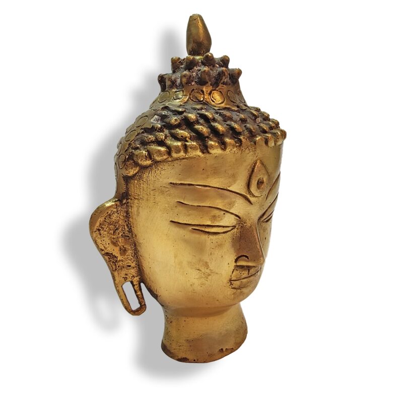 Brass Buddha Head - Image 2