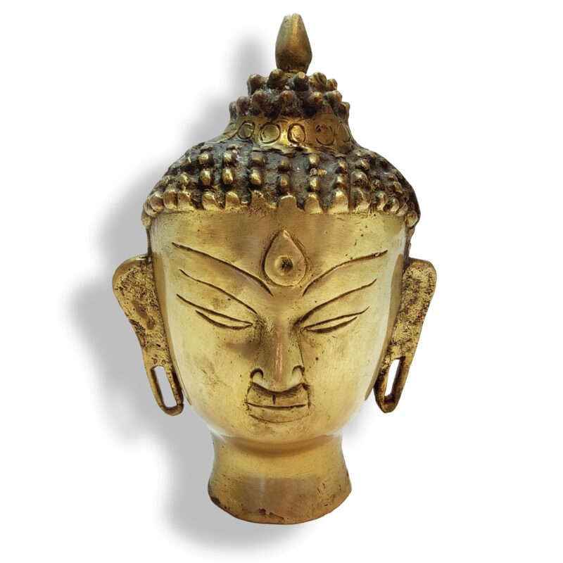 Brass Buddha Head