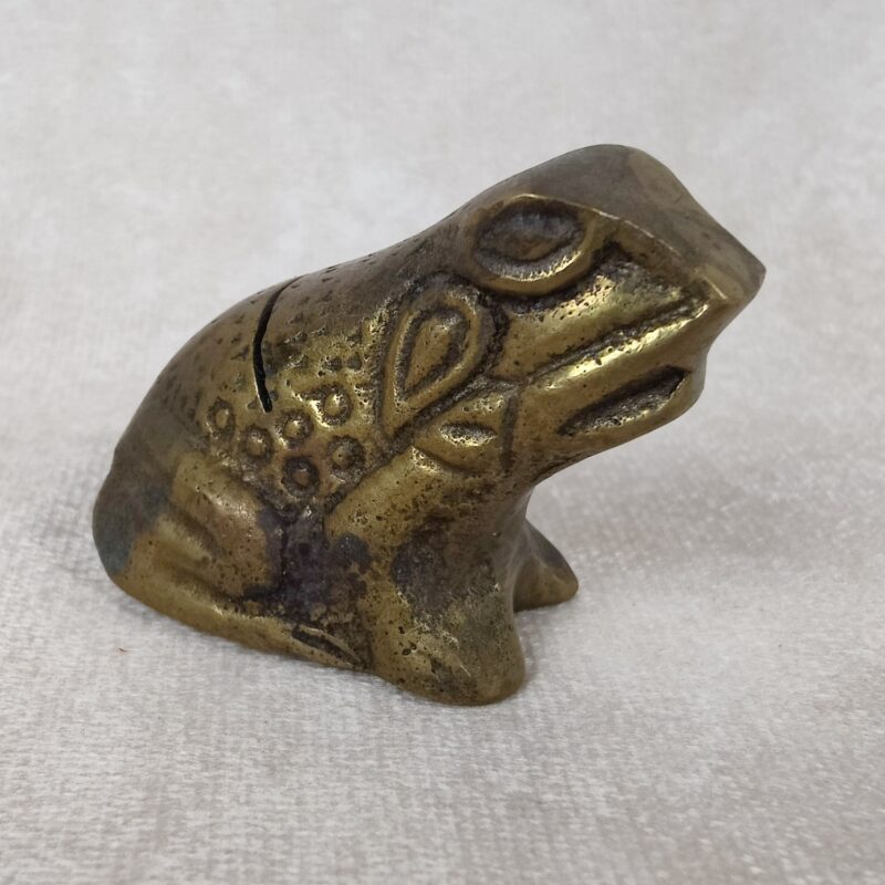 Brass Frog Card Holder - Image 3