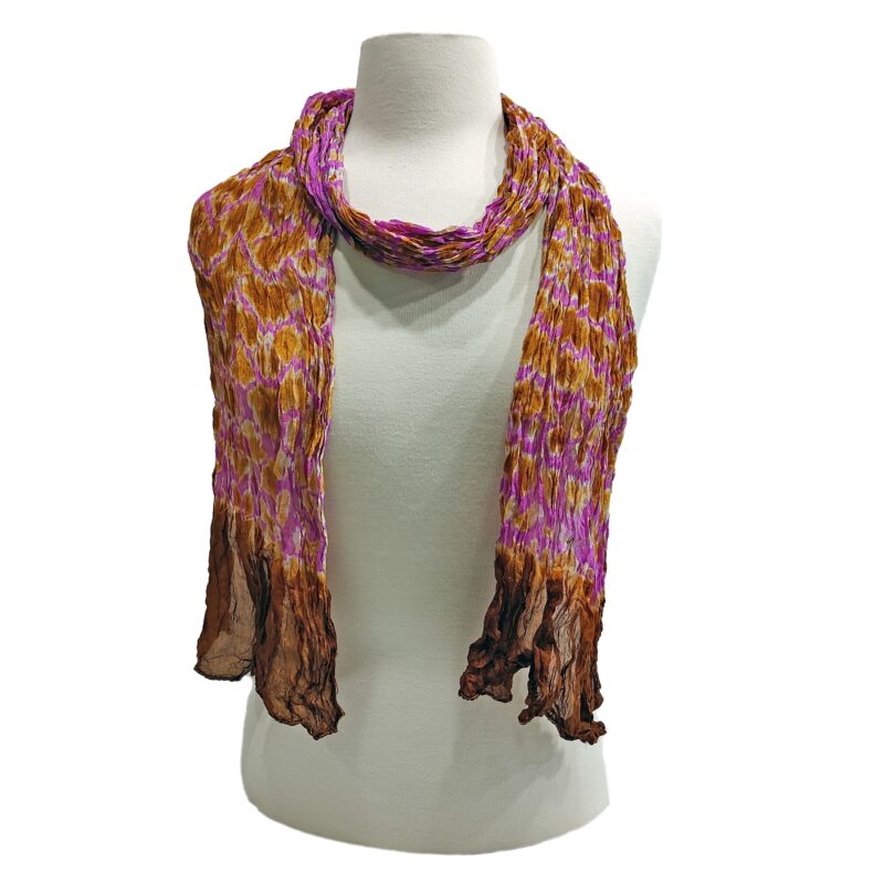 Seoni Malwa Tie Dye Scarf - 100% Silk